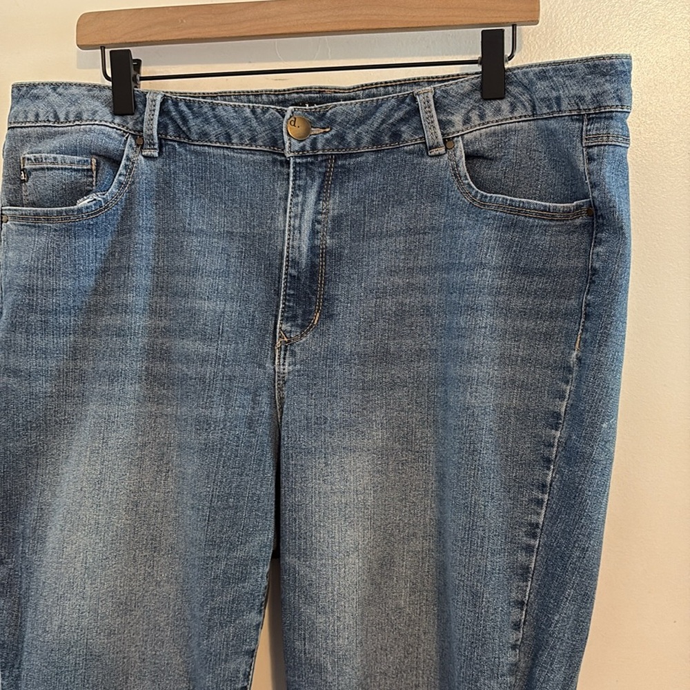 D. Jeans Denim Bermuda Shorts 18W - Picture 5 of 9